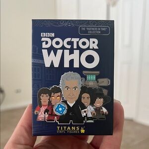 Titan Doctor Who Vinyl Figures - partners in time collection mystery vinyl